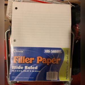 Filler Paper